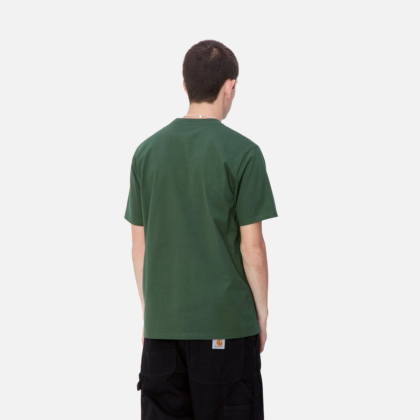 University S/S Arch Logo Tee GRN 半袖 ロゴ カレッジ Tシャツ