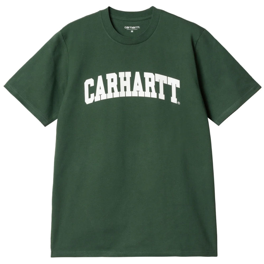 University S/S Arch Logo Tee GRN 半袖 ロゴ カレッジ Tシャツ