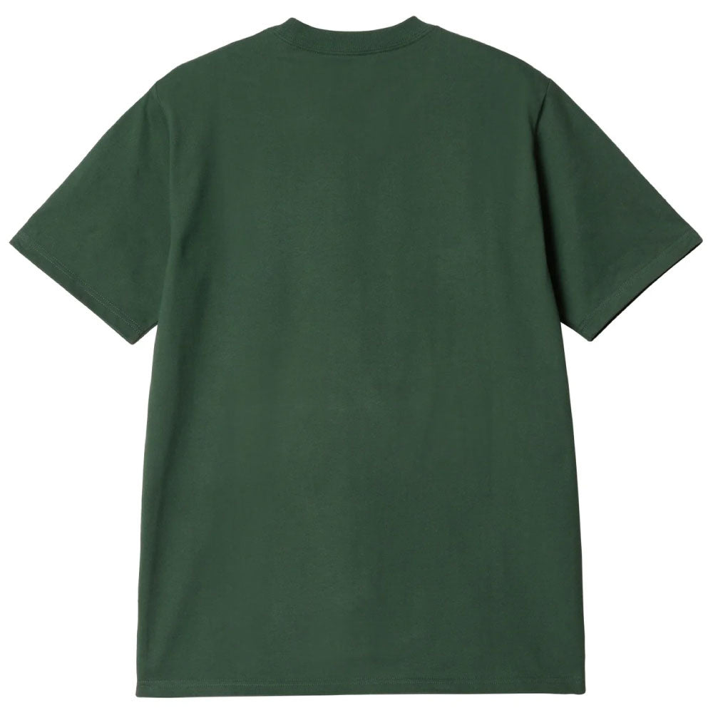 University S/S Arch Logo Tee GRN 半袖 ロゴ カレッジ Tシャツ