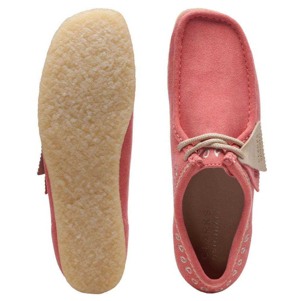 Wallabee Lo Pink Embroidery ワラビー ロー ピンク エンブロイダリー スエード メンズ