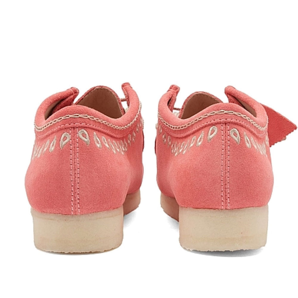 Wallabee Lo Pink Embroidery ワラビー ロー ピンク エンブロイダリー スエード メンズ