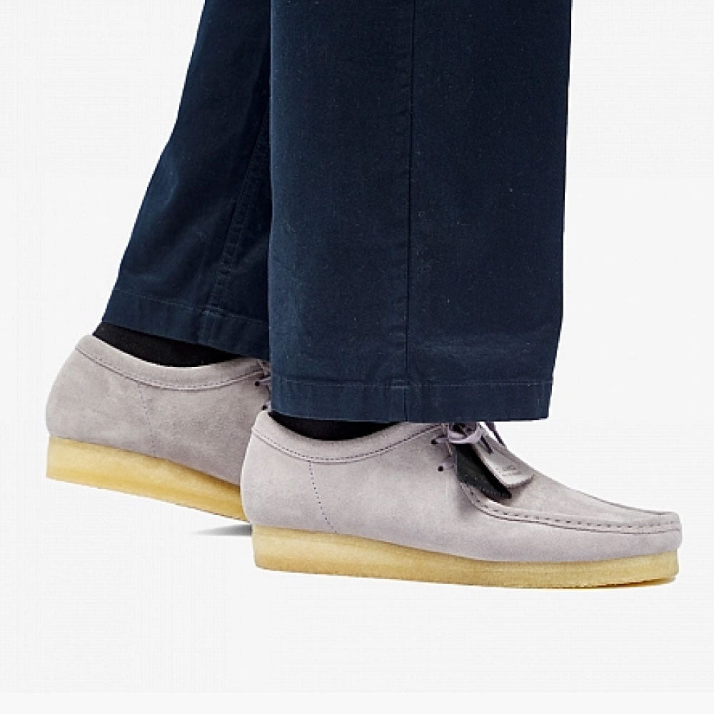 Wallabee Lo Mauve Suede オリジナルズ ワラビー ロー ライト パープル スエード メンズ