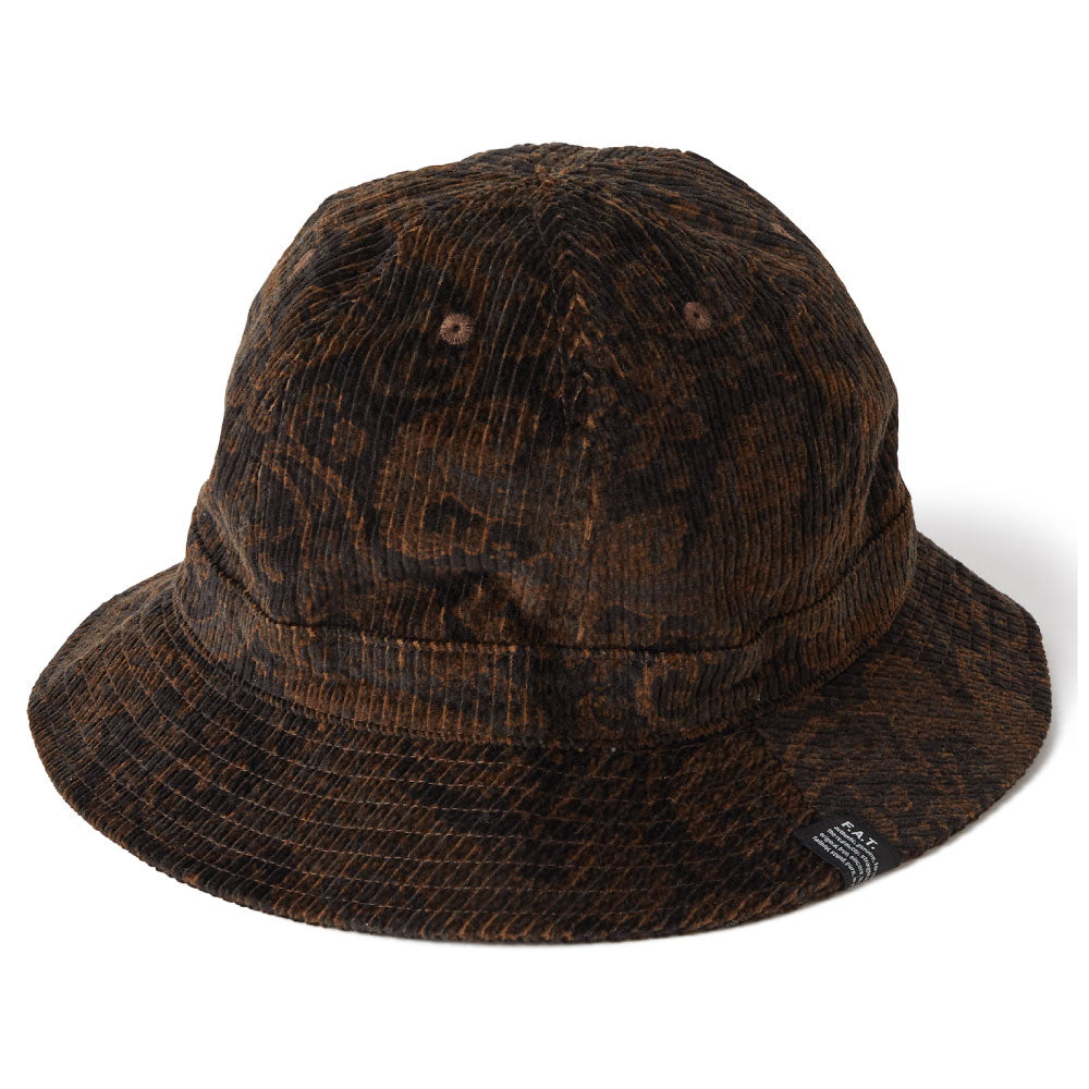 BELLSLEY Military Corduroy Paisley Hat ミリタリー 6パネル コーデュロイ ペイズリー ハット 帽子