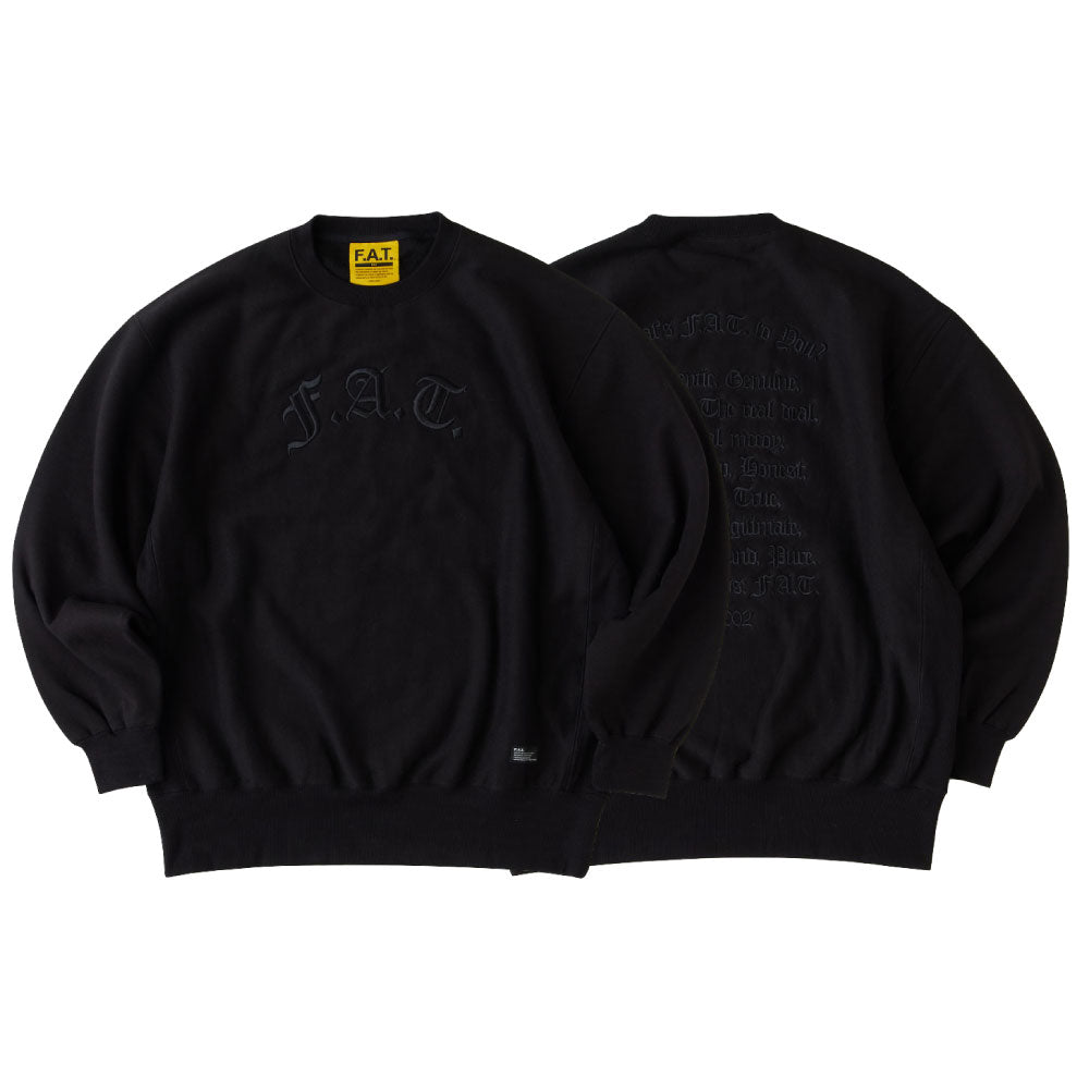 EMBOLD Crewneck Sweat Shirts embroidery 刺繍 ロゴ クルーネック スウェット