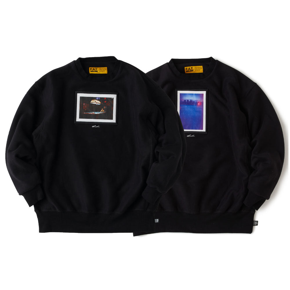 L.A. "New York" Reversible Crewneck Sweat Shirts リバーシブル クルーネック スウェット