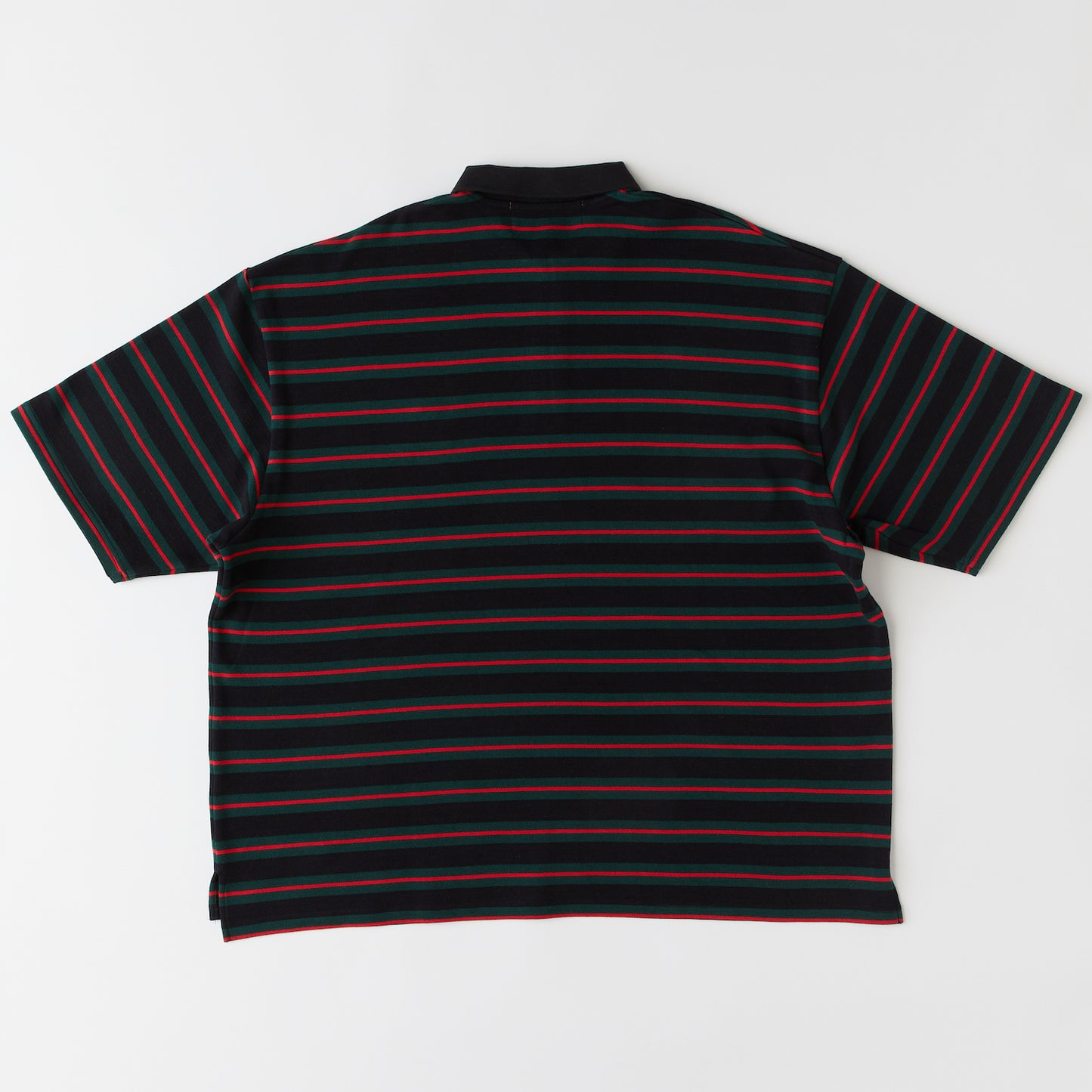 CHUKKABEE S/S Border Polo Shirts BLK 半袖 ボーダー ポロ シャツ