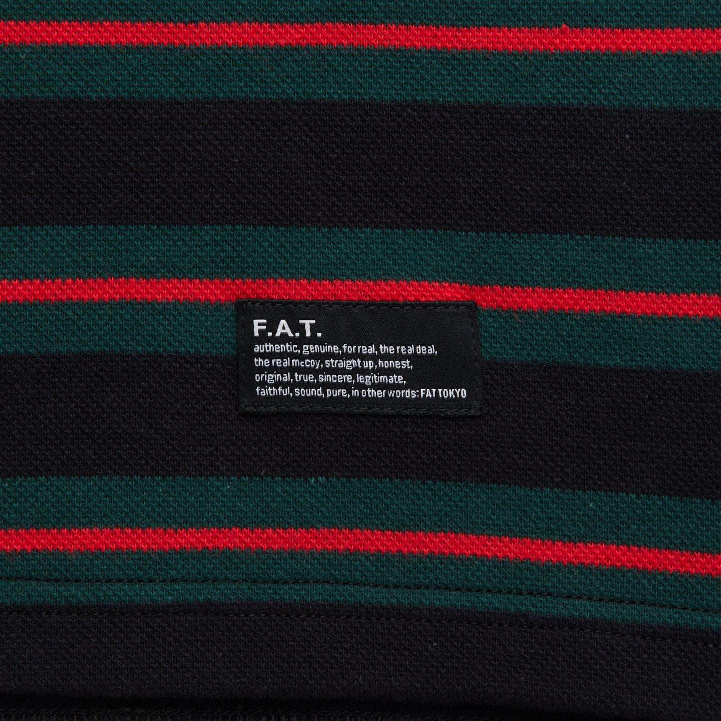 CHUKKABEE S/S Border Polo Shirts BLK 半袖 ボーダー ポロ シャツ