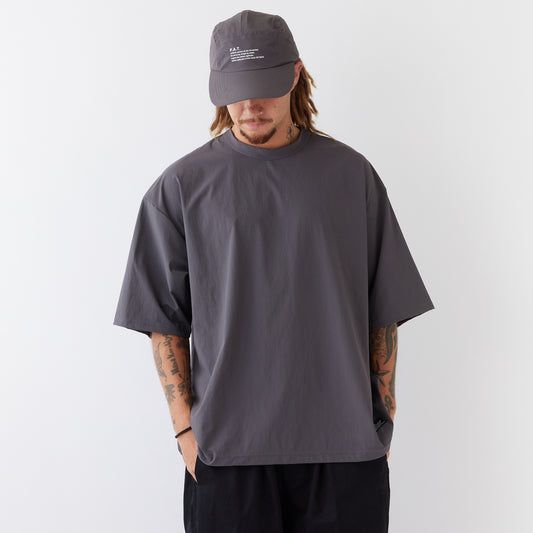 GRANDEX Nylon S/S Shirts CHL ナイロン カットソー 半袖 シャツ ドローコード