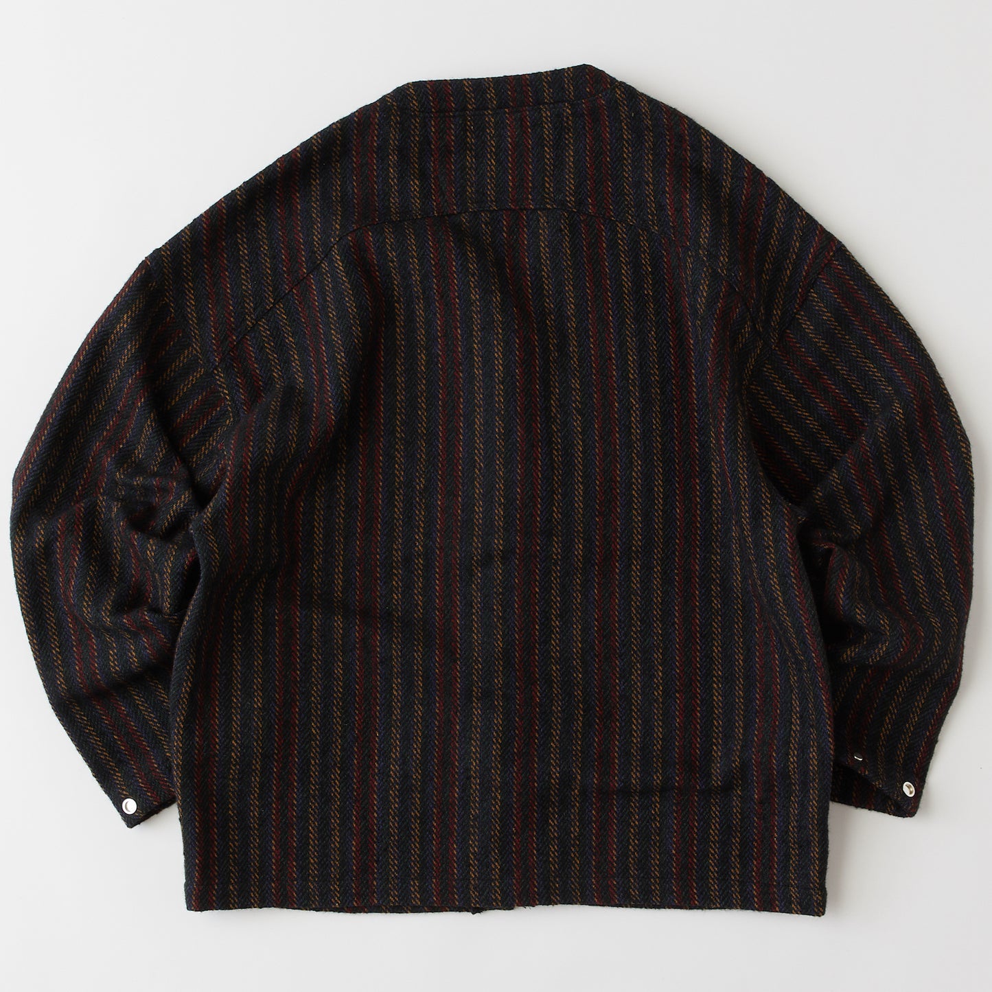 HERRINGAN Cardigan ストライプ スナップ カーディガン