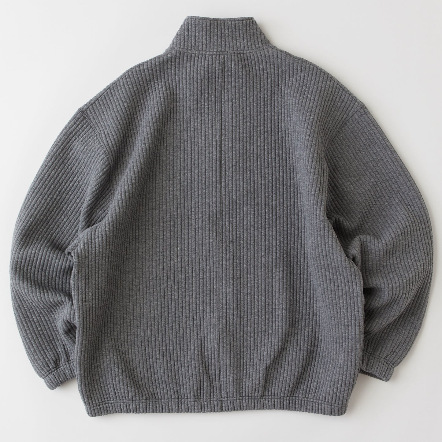 QUILHALF Quilting Half Zip Sweat Shirt GRY キルティング ハーフ ジップ スウェット シャツ