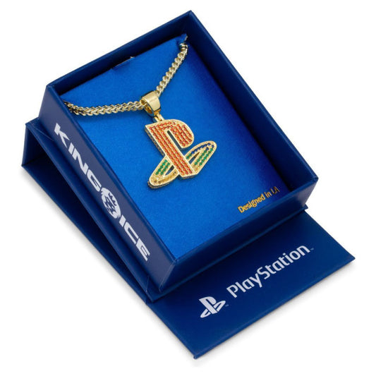 × PlayStation Classic PS Logo Gold Necklace 14K プレイステーション ロゴ ネックレス ゴールド