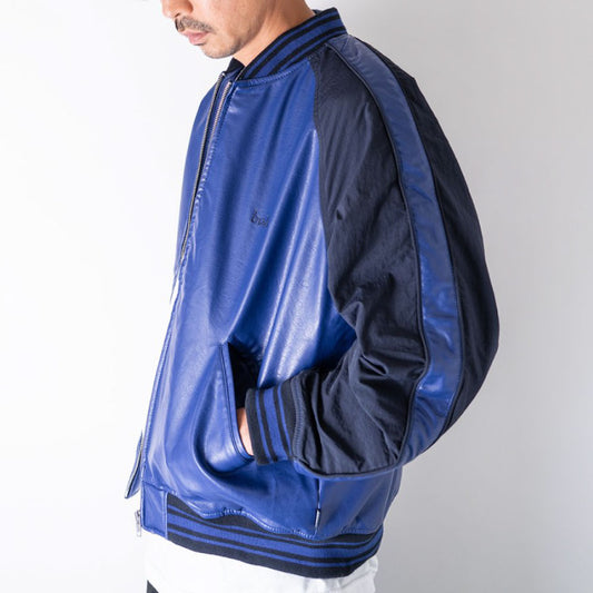 Downtown Browns Jacket ダウンタウン ブラウンズ ブルゾン Blue