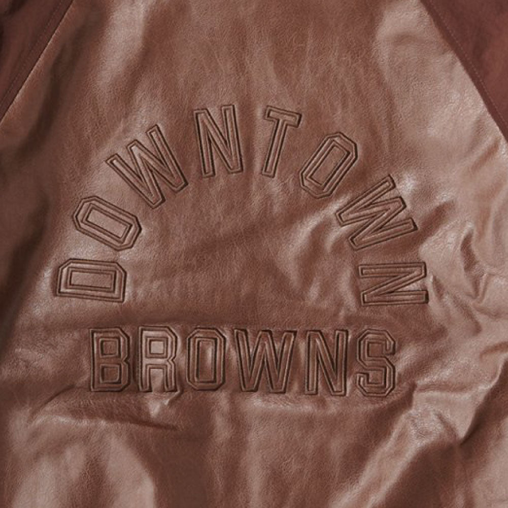 Downtown Browns Jacket ダウンタウン ブラウンズ ブルゾン Brown