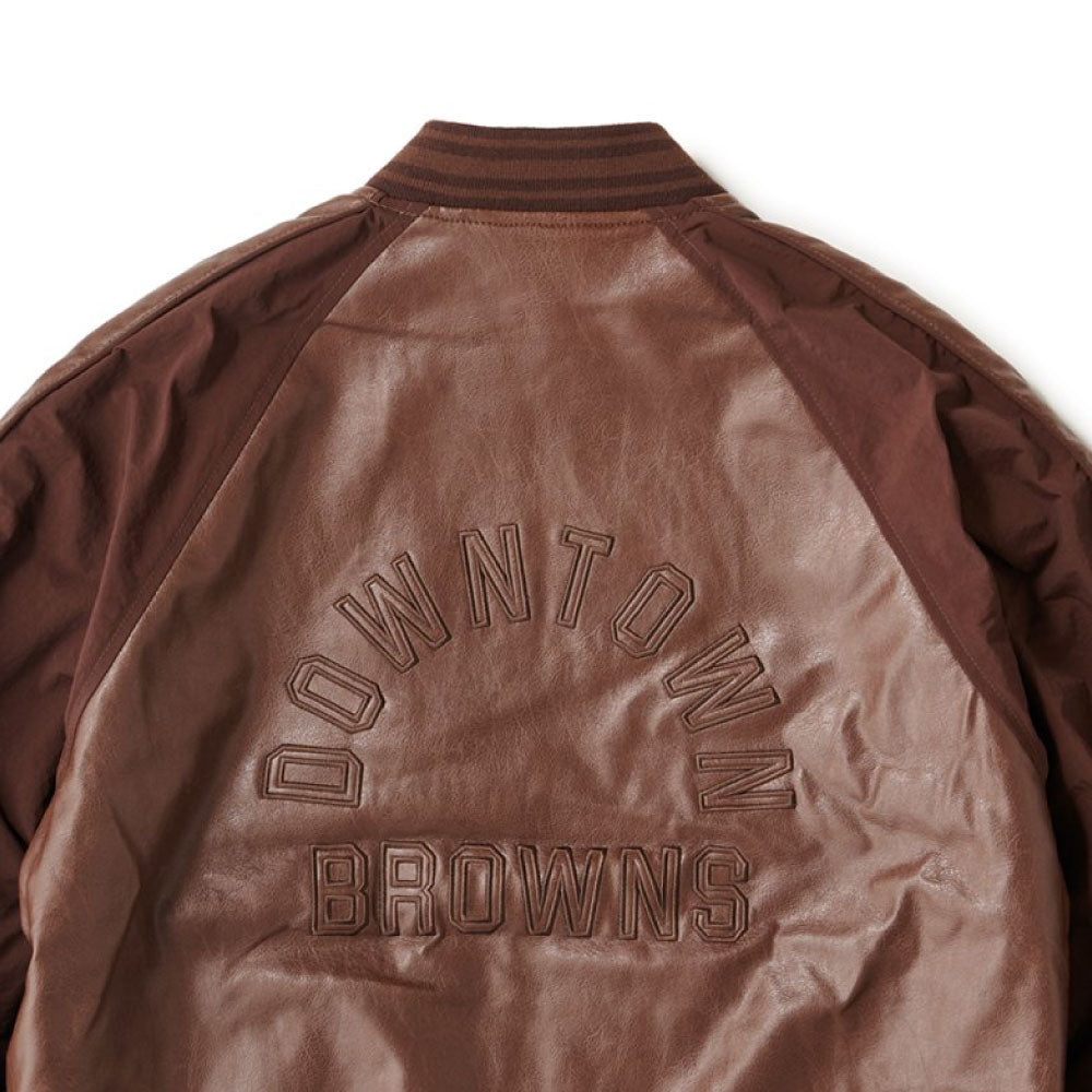 Downtown Browns Jacket ダウンタウン ブラウンズ ブルゾン Brown