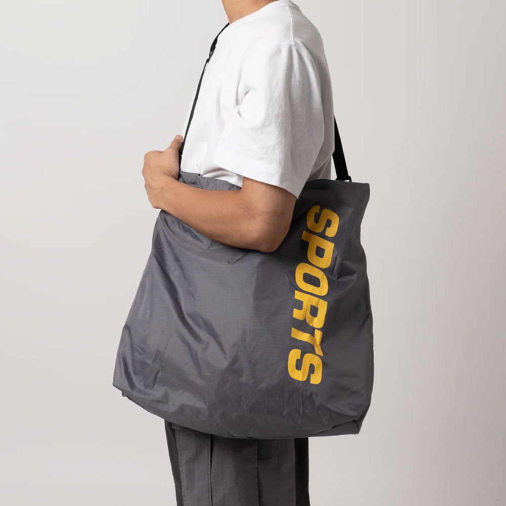 IB Sports Shopping Bag リップストップ ショルダー ストラップ ショッピング バッグ
