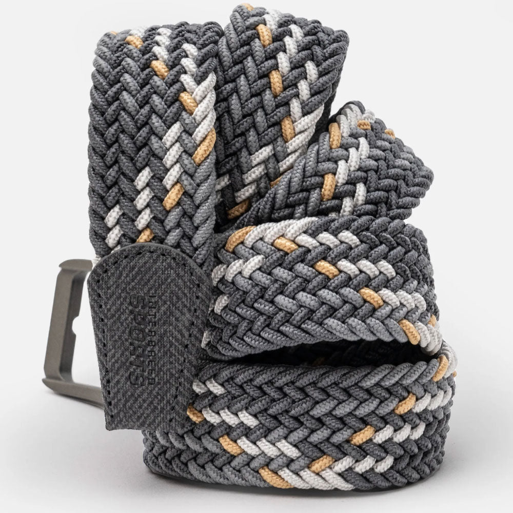 IB Sports Stretch Belt 編み込み メッシュ ベルト