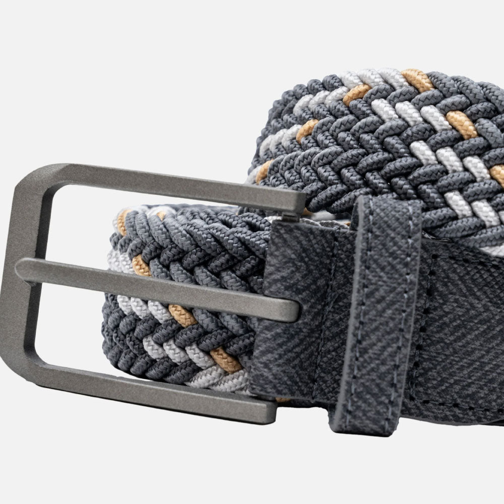 IB Sports Stretch Belt 編み込み メッシュ ベルト