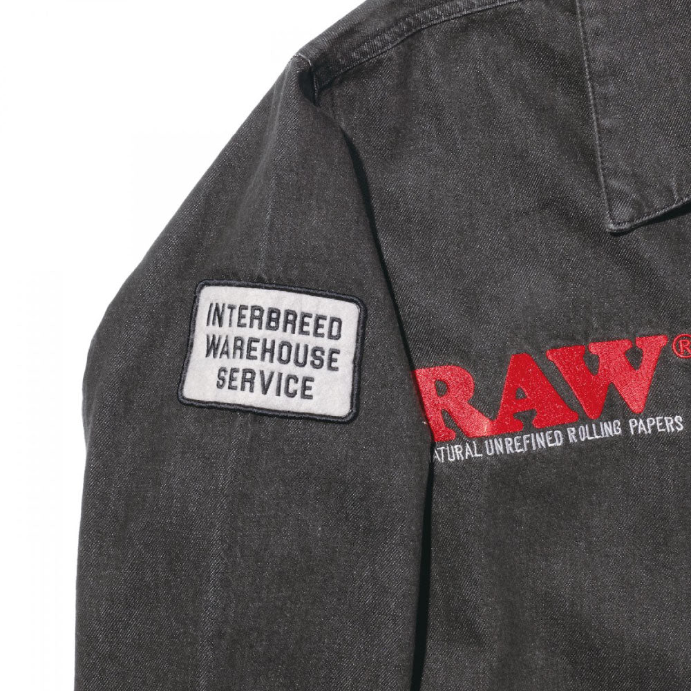 x Raw Managers Jacket ロウ ジャケット Black