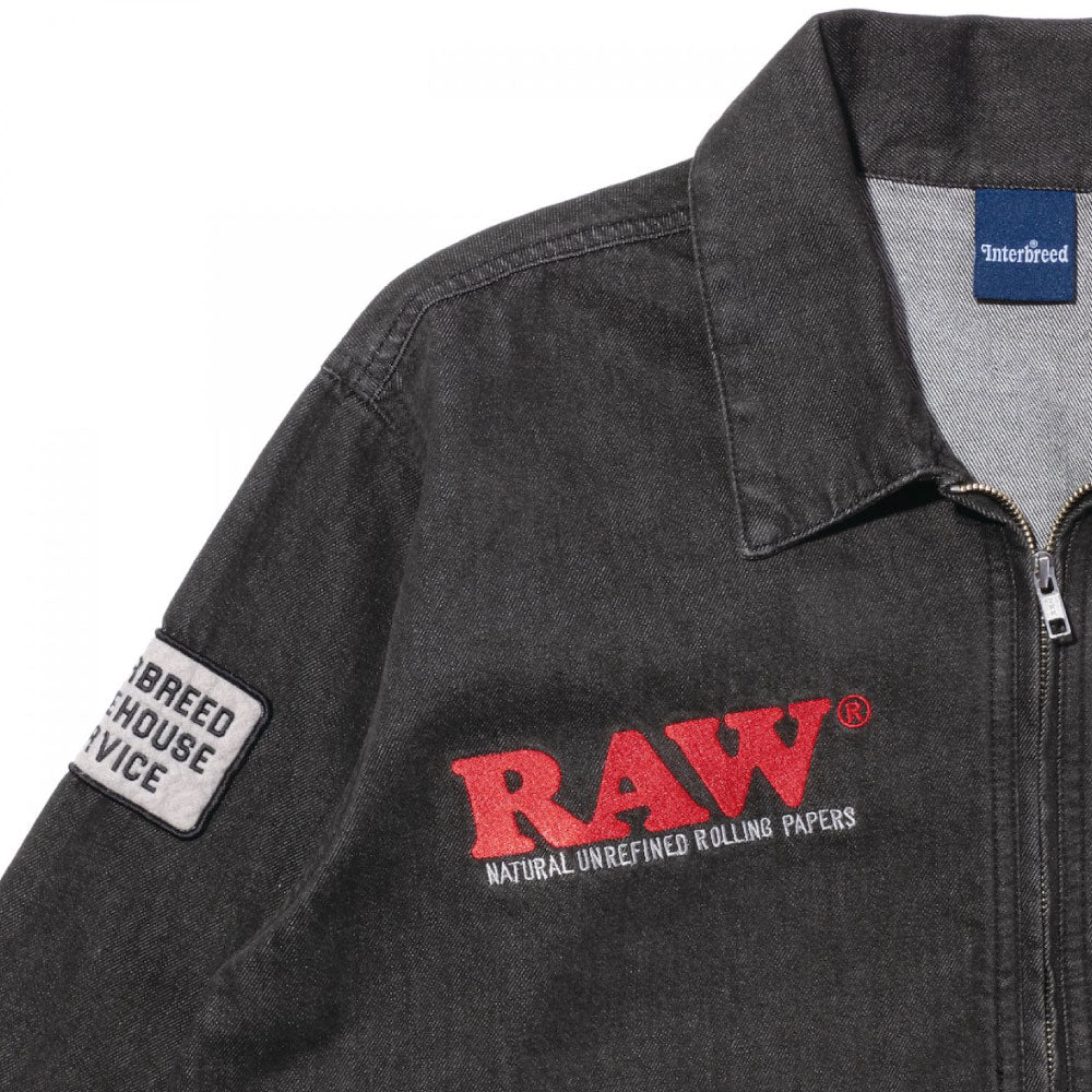 x Raw Managers Jacket ロウ ジャケット Black