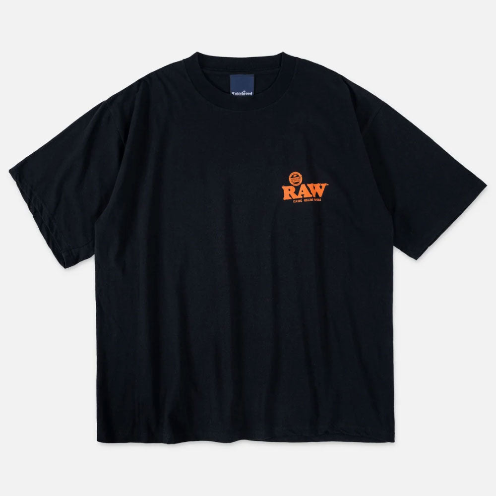 x RAW Slow Burning S/S Tee artwork by cleofus 半袖 Tシャツ