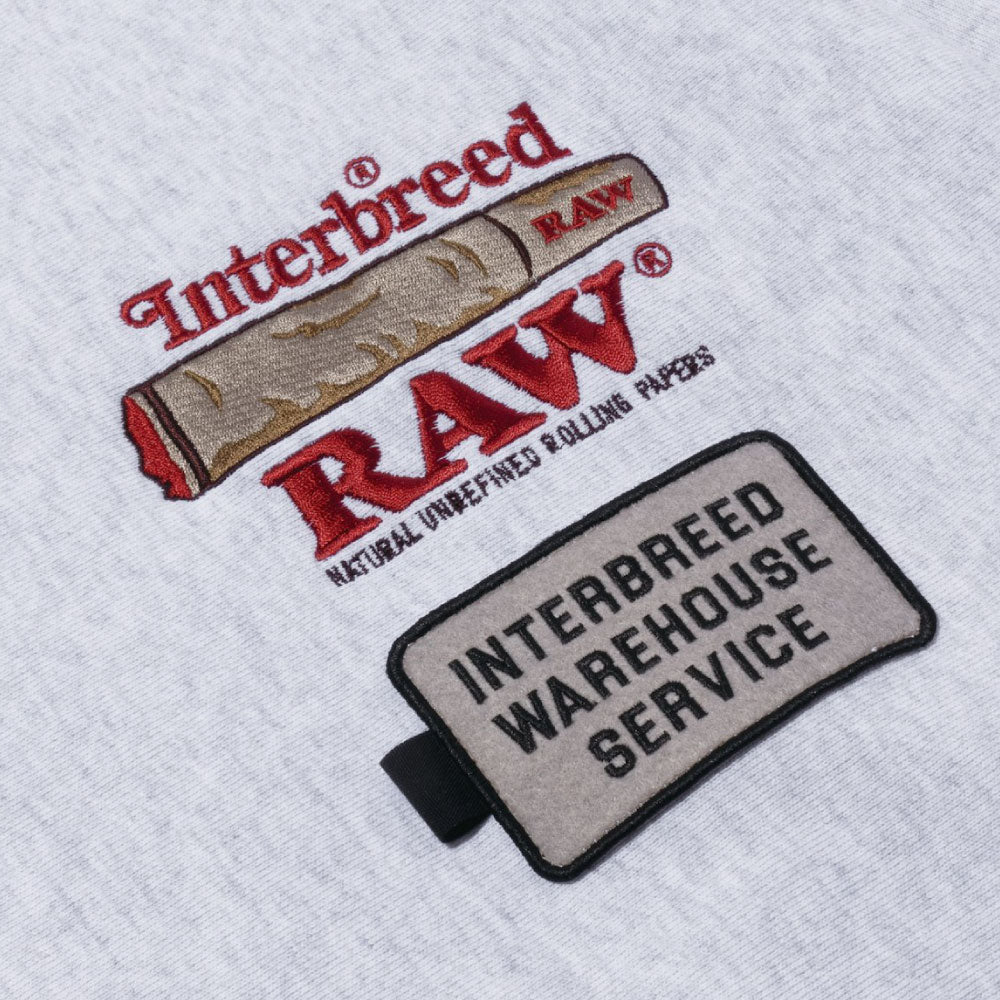 x Raw Warehouse Crewneck Sweat ロウ クルーネック スウェット