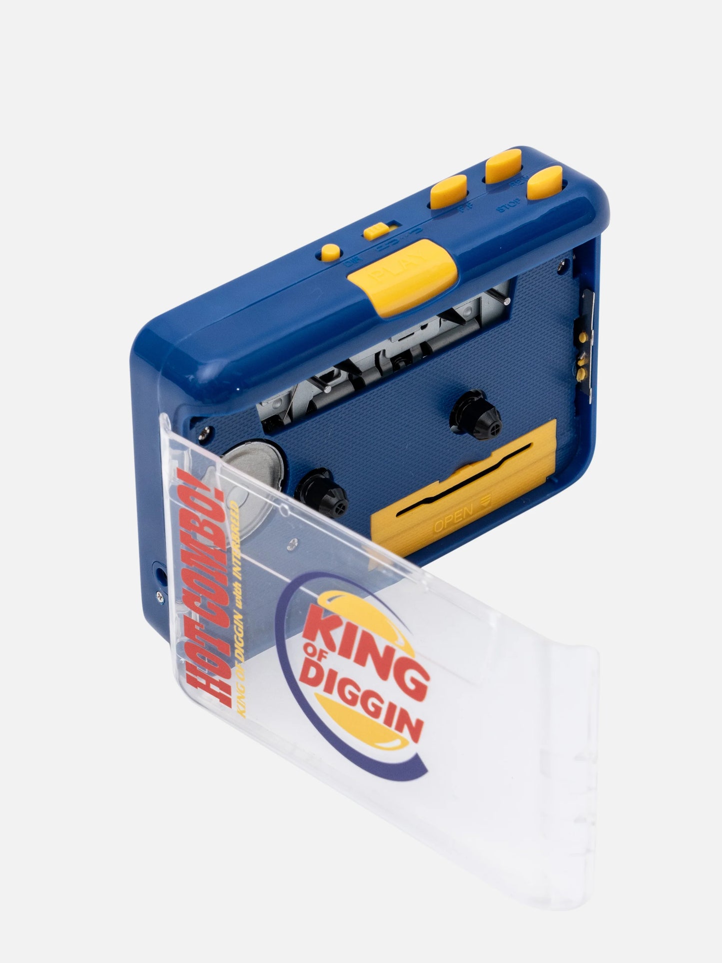 KING OF DIGGIN’ “My First Diggin” Cassette Player カセット プレーヤー