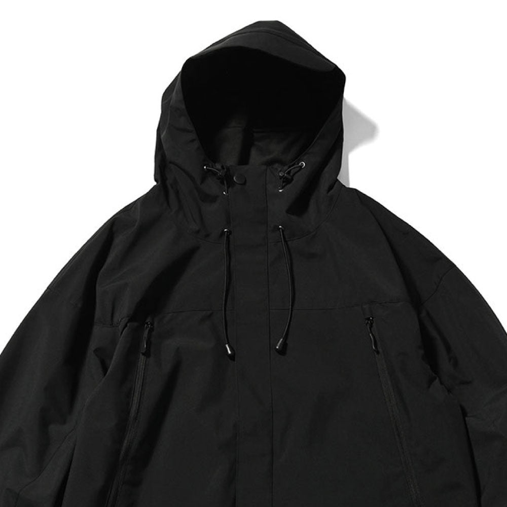 2 Layer Polyerter Jacket BLK マウンテン パーカー ナイロン ジャケット