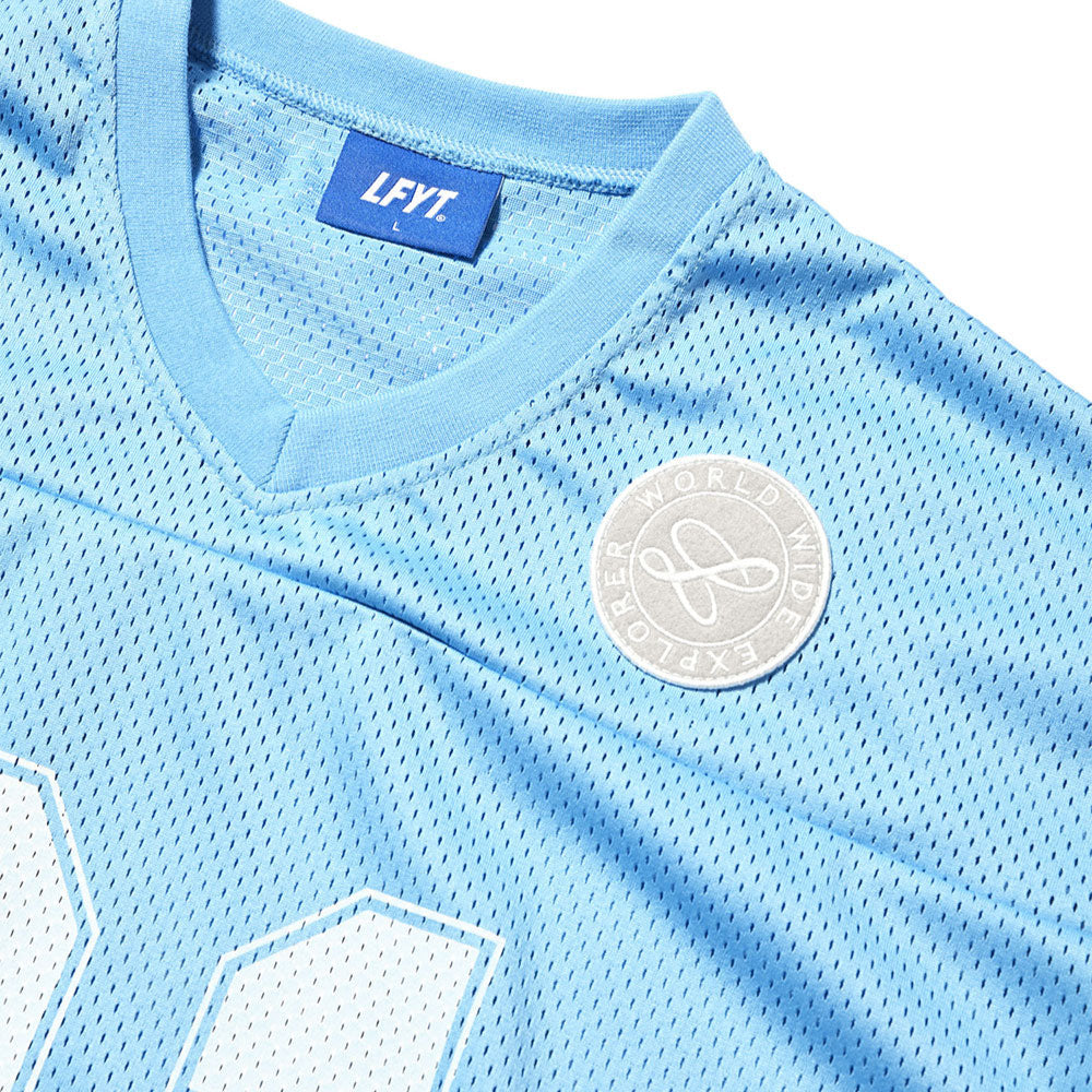 21th Anniversary Football Shirt BLU 長袖 Vネック フットボール シャツ