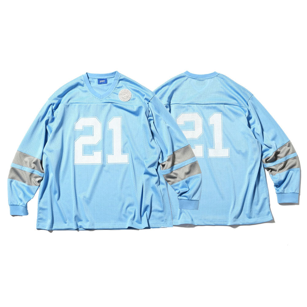 21th Anniversary Football Shirt BLU 長袖 Vネック フットボール シャツ