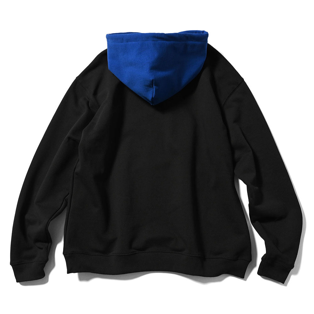 Lafayette Logo 2Tone Hoodie Black プルオーバー パーカー