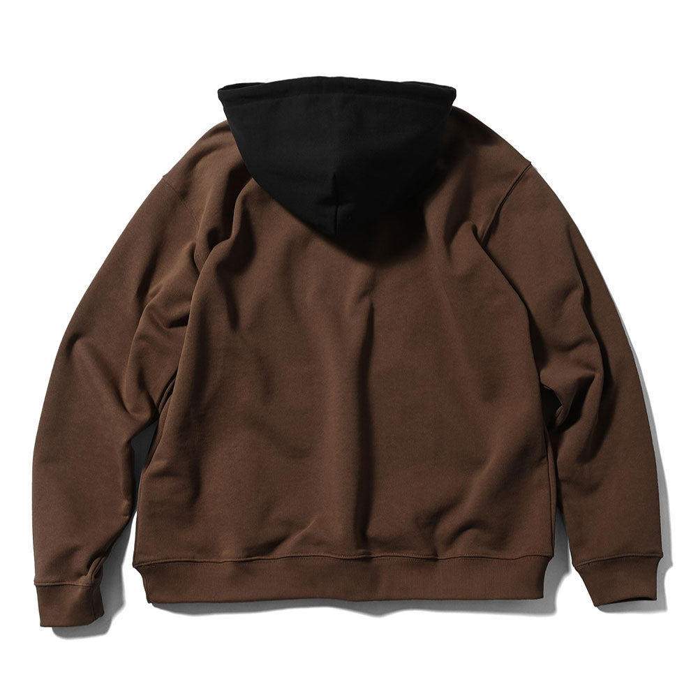 Lafayette Logo 2Tone Hoodie Brown プルオーバー パーカー