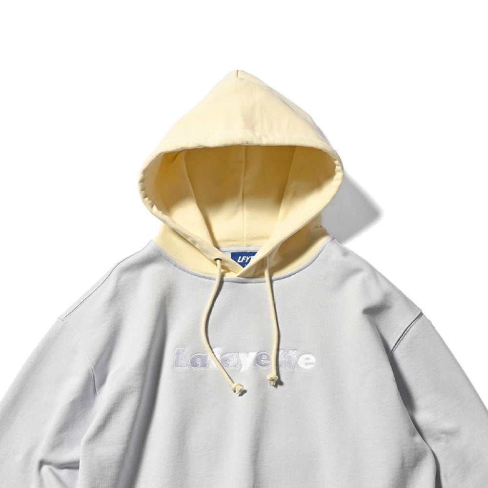 Lafayette Logo 2Tone Hoodie L.Blue プルオーバー パーカー