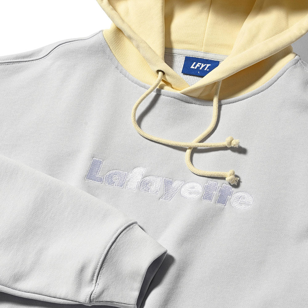 Lafayette Logo 2Tone Hoodie L.Blue プルオーバー パーカー