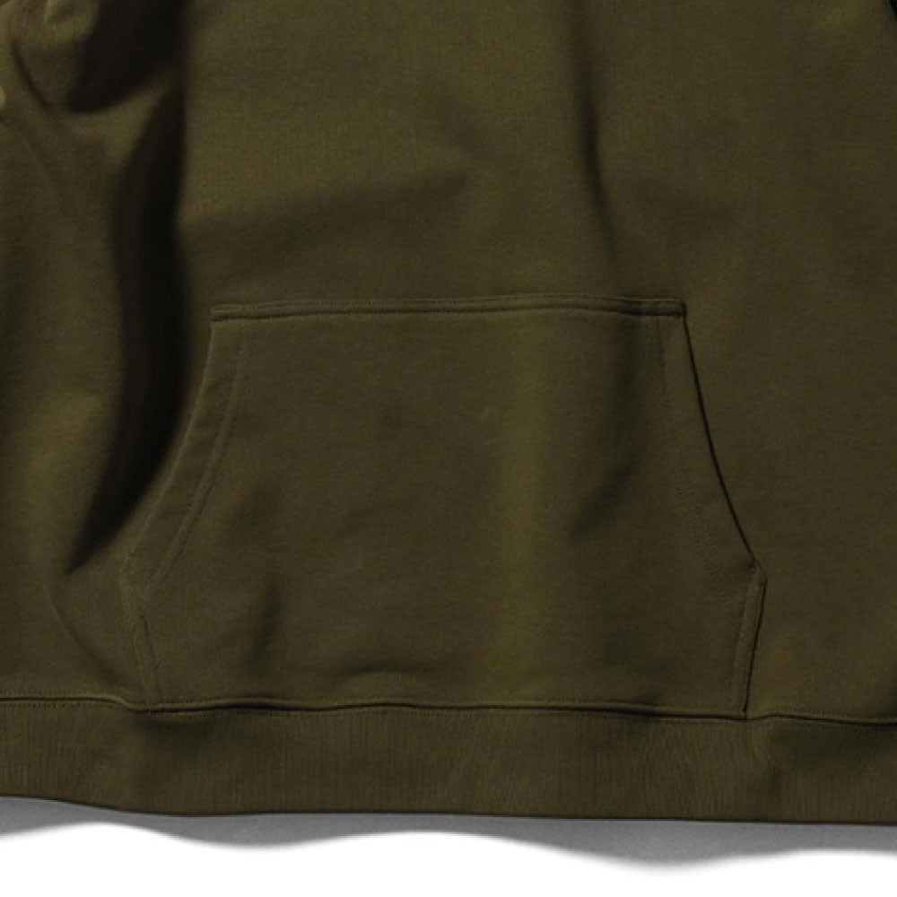 Lafayette Logo 2Tone Hoodie Olive Green プルオーバー パーカー