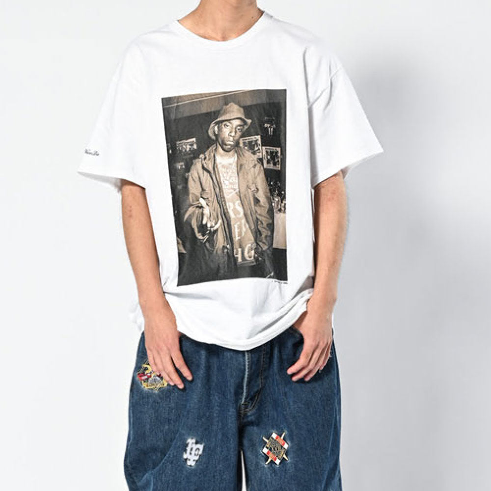 × T.Eric Monroe Big L 1993 S/S Tee WHT T. エリック・モンロー ビッグエル 半袖 Tシャツ