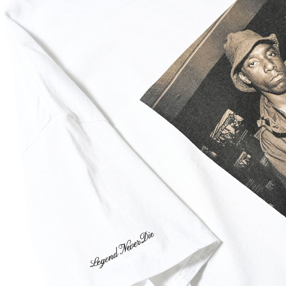 × T.Eric Monroe Big L 1993 S/S Tee WHT T. エリック・モンロー ビッグエル 半袖 Tシャツ