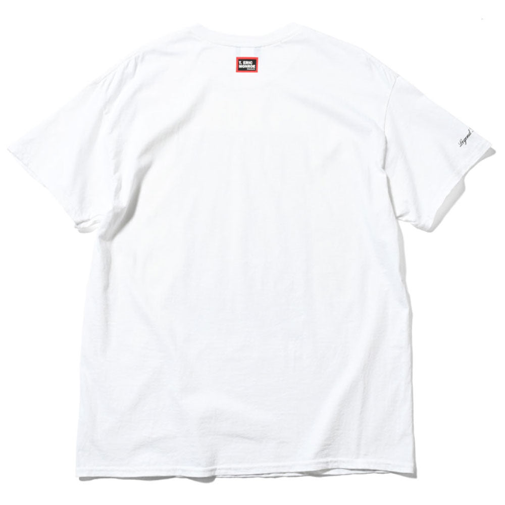 × T.Eric Monroe Biggie 1996 Hoodshock S/S Tee WHT T. エリック・モンロービギー 半袖 Tシャツ