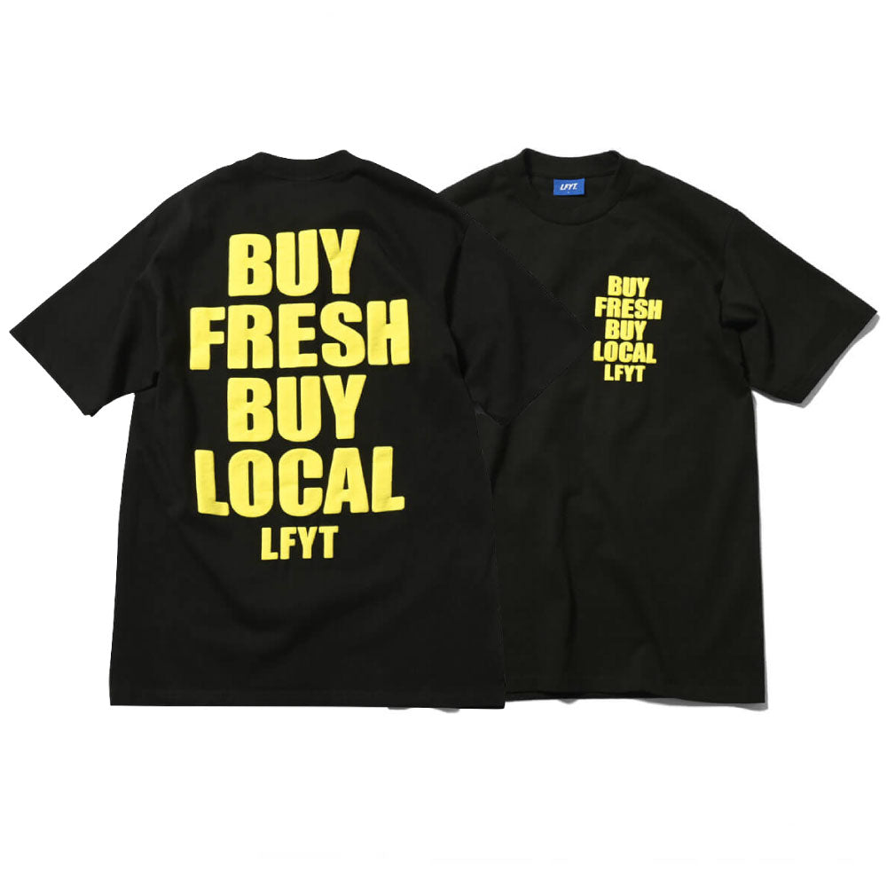 Buy Fresh Buy Local S/S Tee BLK 半袖 Tシャツ