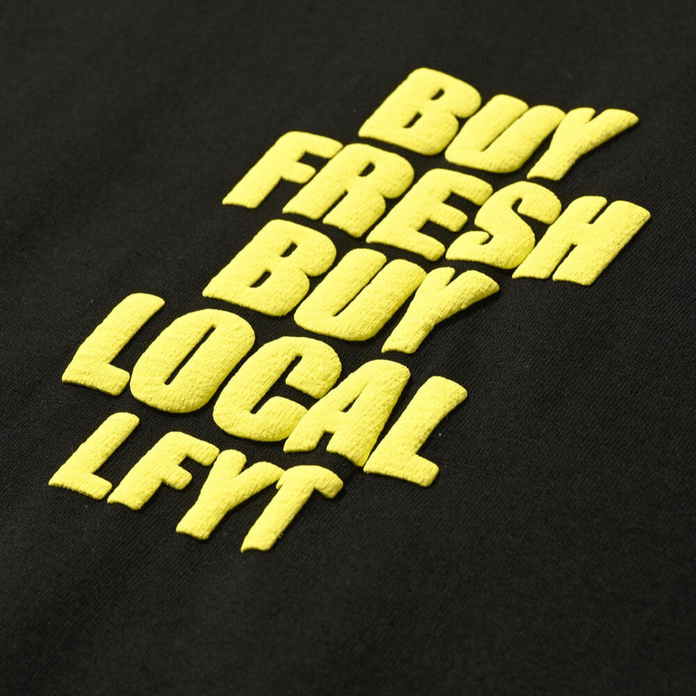 Buy Fresh Buy Local S/S Tee BLK 半袖 Tシャツ