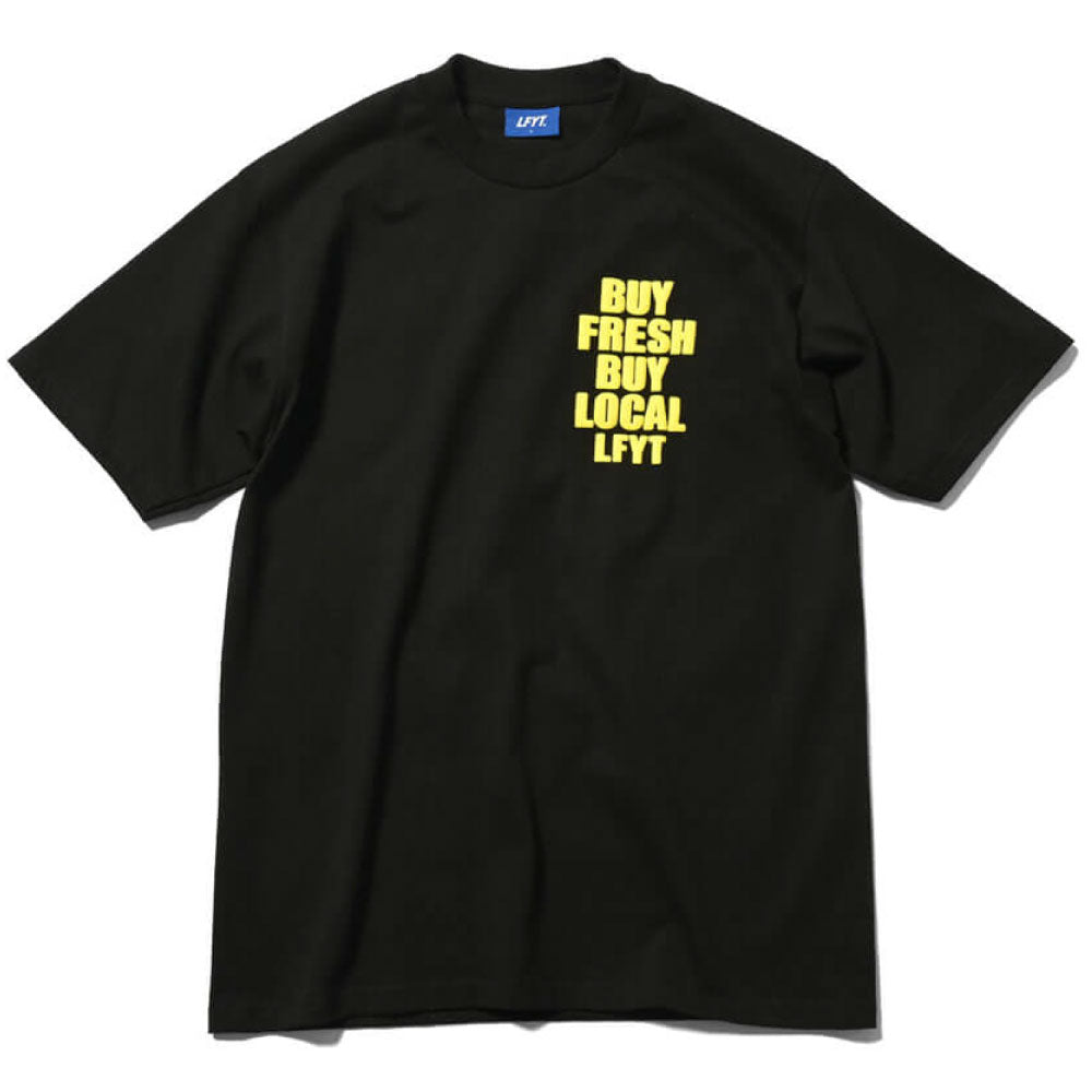 Buy Fresh Buy Local S/S Tee BLK 半袖 Tシャツ