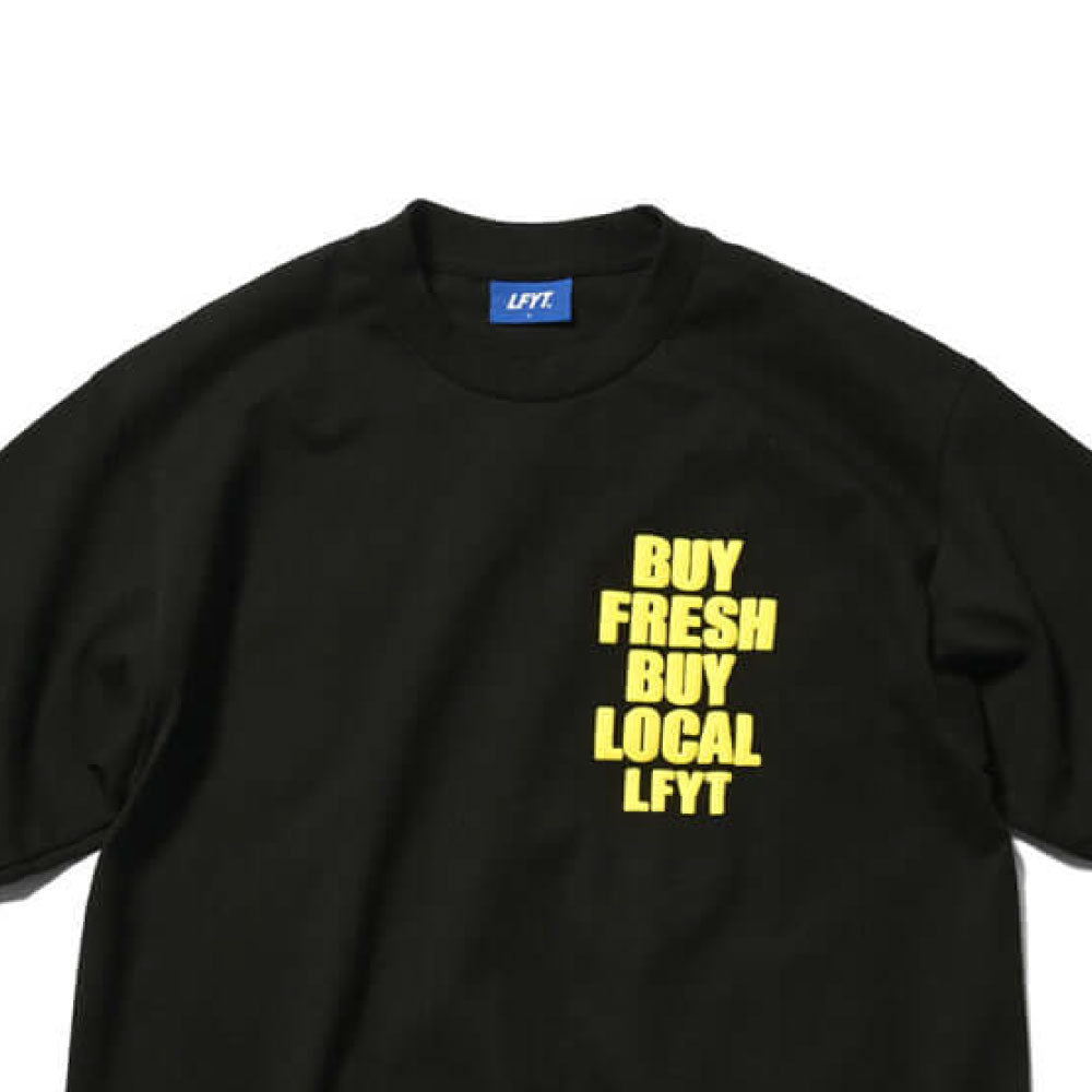 Buy Fresh Buy Local S/S Tee BLK 半袖 Tシャツ