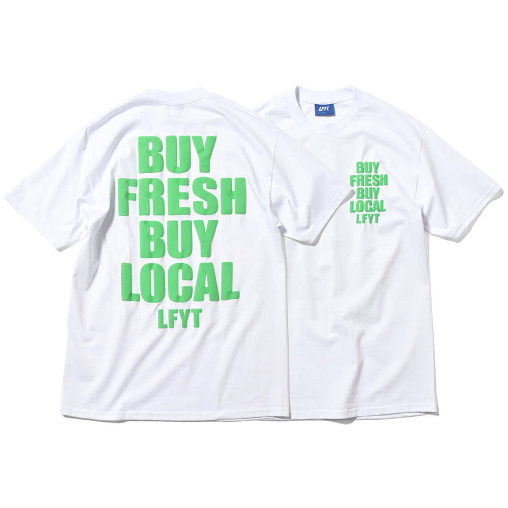 Buy Fresh Buy Local S/S Tee WHT 半袖 Tシャツ