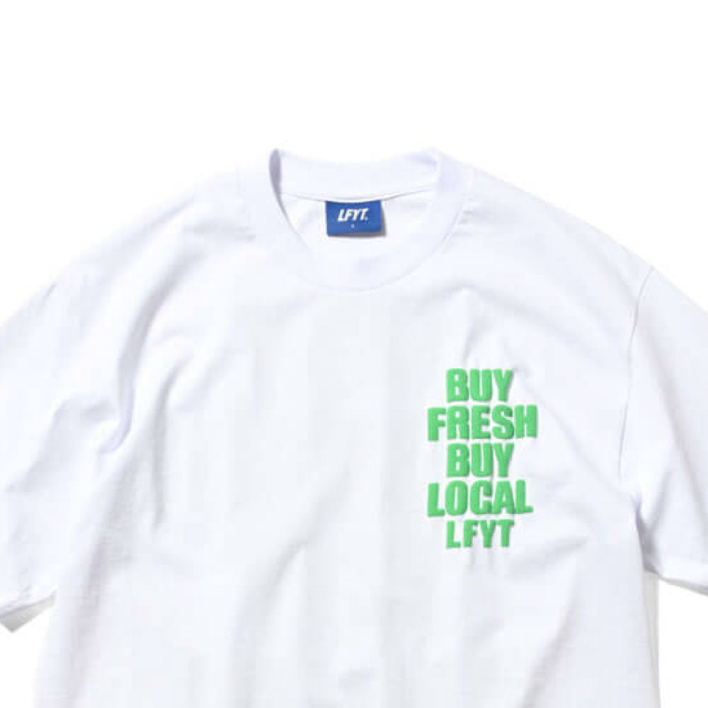 Buy Fresh Buy Local S/S Tee WHT 半袖 Tシャツ