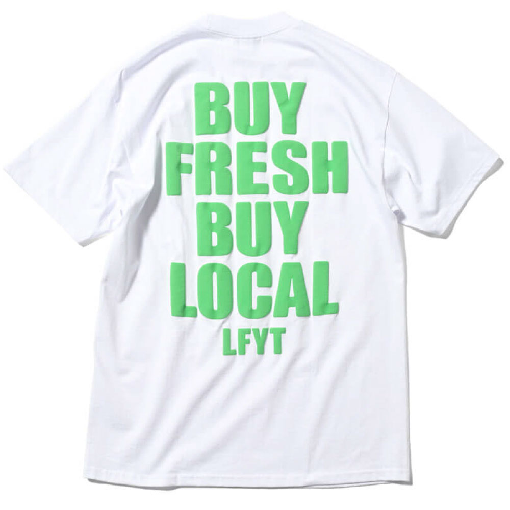 Buy Fresh Buy Local S/S Tee WHT 半袖 Tシャツ