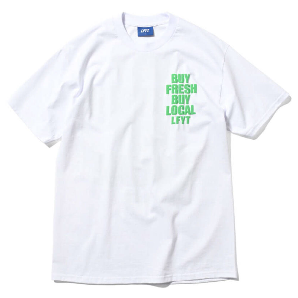 Buy Fresh Buy Local S/S Tee WHT 半袖 Tシャツ