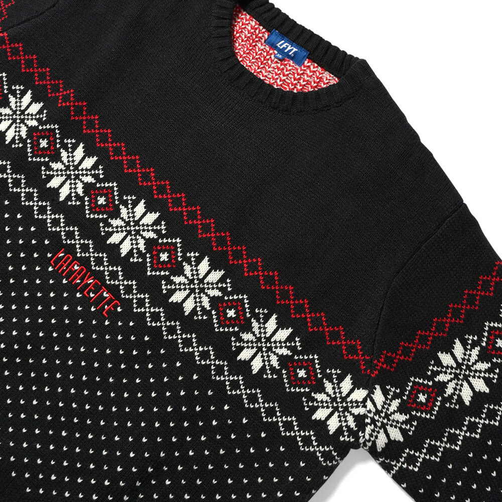 City Scape Knit Sweater New York シティー スケープ ノルディック ニット セーター