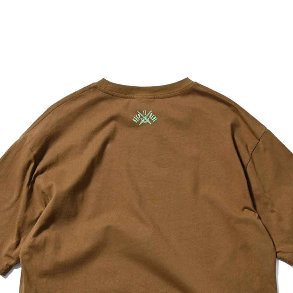 Dead Presidents Logo S/S Tee BRN デッドプレジデント ロゴ 半袖 Tシャツ