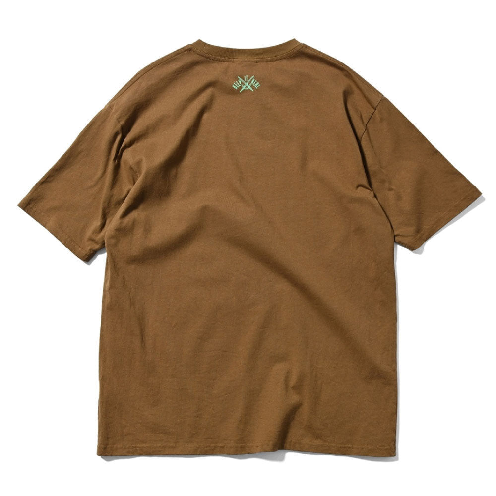 Dead Presidents Logo S/S Tee BRN デッドプレジデント ロゴ 半袖 Tシャツ