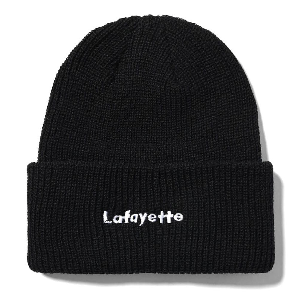 Logo Beanie ニット キャップ ビーニー 帽子