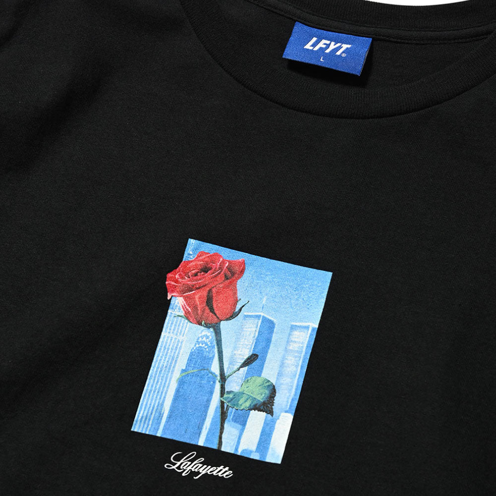 Manhattan Rose S/S Tee BLK マンハッタン ローズ 半袖 Tシャツ